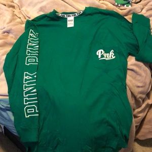 Pink long sleeve shirt